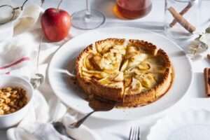 Tarta de Manzana con Canela en robot de cocina Kenwood
